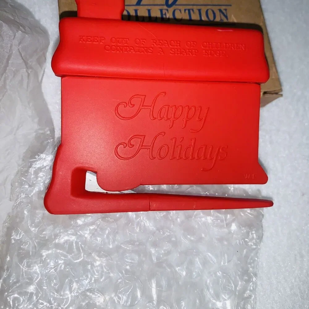 3 Vtg Avon Christmas Cookie Cutter Cuties Bell & Star Ornaments Paper Cutter NOS